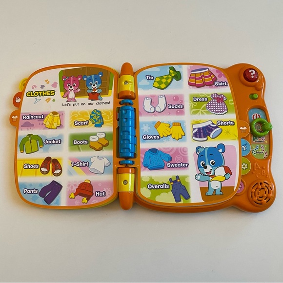 VTech Touch & Teach Word Book | Electronic Learning Educational Toddler Book - Picture 5 of 11
